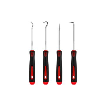 4 Piece Group Head Gasket Removing Picker Set - Red/Black
