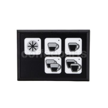 Touch Pad 5 Buttons 5 LED 16 Pin (Gicar 9.9.14.27G)