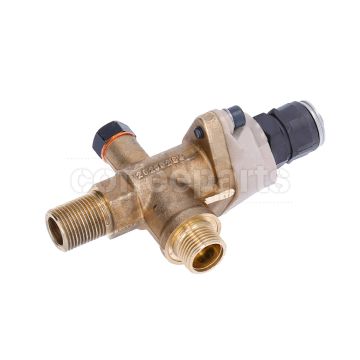 Quick Right Steam/water Valve With Vent For Rancilio 
