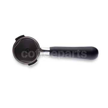 Portafilter with black teflon coating to fit Pavoni