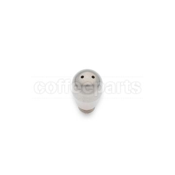 Male stainless steam nozzle with 2-holes 1.5mm