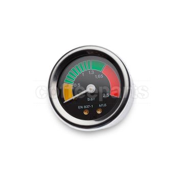Single manometer/gauge s10 2.5 bar d52