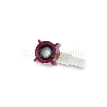 Drain hose terminal 3/4 inch bsp