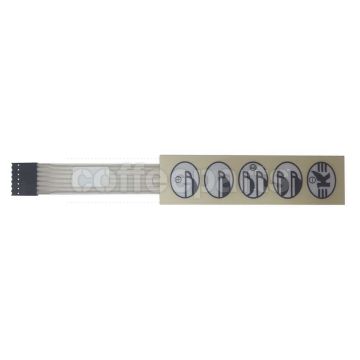 Vertical membrane 5 buttons
