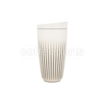﻿Huskee Natural Cup with Lid 16oz (475ml)