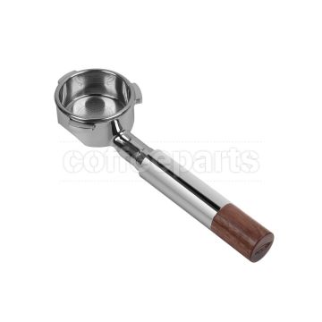 iKape Openwork Bottomless Portafilter Breville Compatible 54mm: Silver