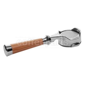 Muvna Lucifer E61 Coffee Portafilter: Wood Grain