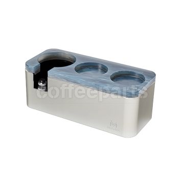 Muvna Coffee Tamping Station: 51/53mm Silver/Blue