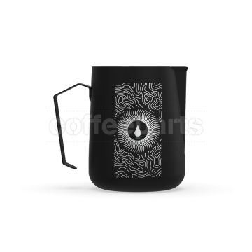 Pesado 490ml Black Ripple Milk Jug: Black