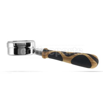 Pesado Stainless Bottomless Portafilter with Ola Handle - to fit LM/E61