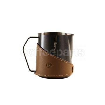 zeroHero Advanced Milk Jug 600ml with Embossed: Teflon Black