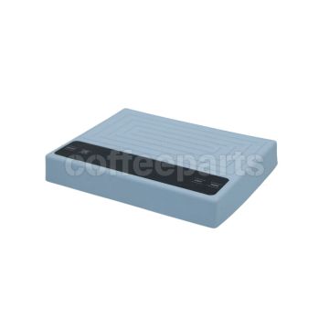 Artisan Barista Coffee Scale: Sky Blue coffee weighing scale, user-friendly interface.  