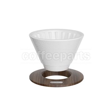 MHW Meteor Coffee Dripper Ice Satin (White)