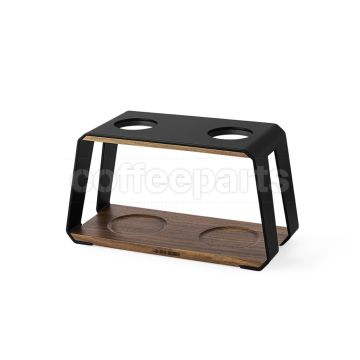 MHW Ladder Dripper Stand Double Hole Black