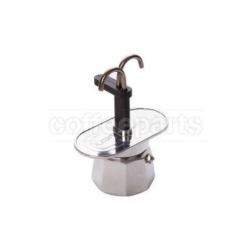 Bialetti Mini Express 2 Cup Stove Top Espresso Maker