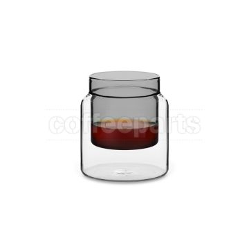 MHW DW Glass H-Shaped 160ml: Transparent Black