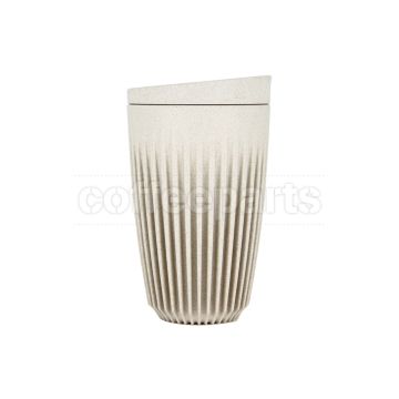 ﻿Huskee Natural Cup with Lid 12oz (355ml)