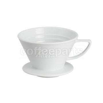 Kalita HA 185 Ceramic Wave Coffee Dripper (uses Kalita Wave Filters)