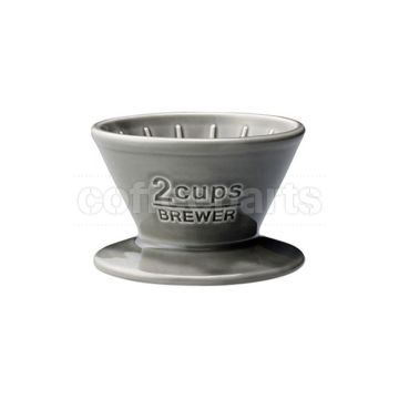 Kinto 2-Cup Grey Slow Coffee Brewer