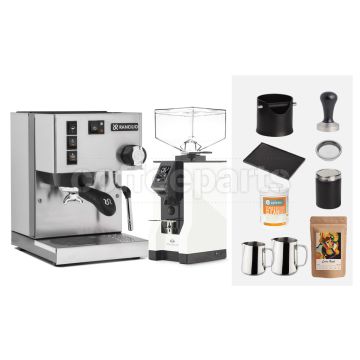 Rancilio Silvia / Specialita Espresso Machine Package