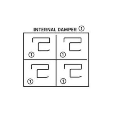 Mazzer Major V GFC Flow Regulator Kit pack of 4 (KIT 1+A Hybrid )