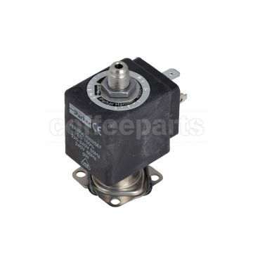 3-way flange valve, stainless steel,  230V