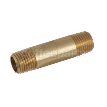 Fitting, Brass, 1/4 M to M