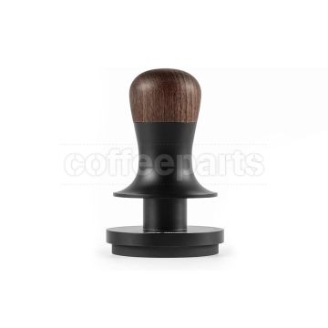 MHW Flash Constant Pressure Tamper 2.0:  53.35mm Walnut/Black Titanium Plated