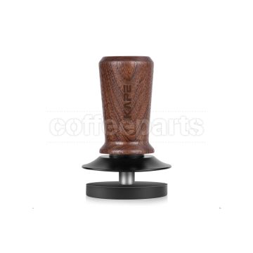 iKape V3 Calibrated Coffee Tamper 51mm Titanium Bottom: Walnut Handle