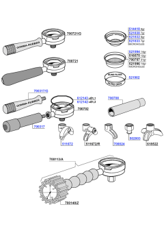 Portafilters and filter baskets