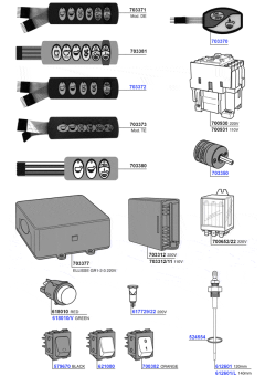 Bezzera - Touch pads, switches and control boards