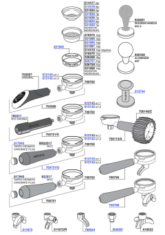 Bezzera - Portafilters and filter baskets
