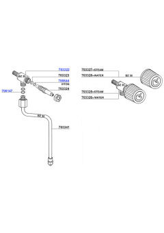 Bezzera - Steam and hot water valves 1