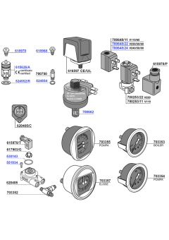 Bezzera - Miscellaneous electronic parts and gauges