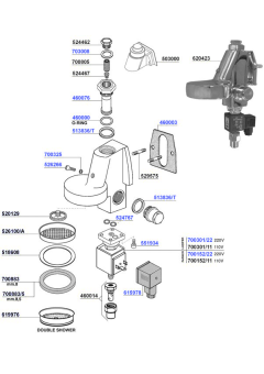 BFC - Group head e61 solenoid operated