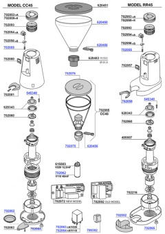 Boema - Cc45 / rr45 grinder parts
