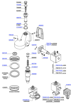 Boema - Group head e61 solenoid operated