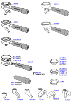 Boema - Portafilters and filter baskets for e61 head