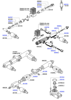 Brasilia - Water inlet valves and flowmeter