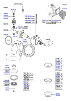 Brugnetti - Group head and solenoids