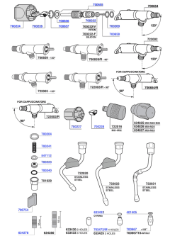 Cimbali - Steam and hot water valves