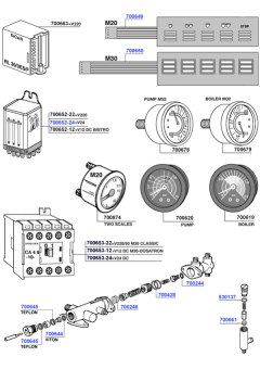 Cimbali - Touch pads, control boards and gauges
