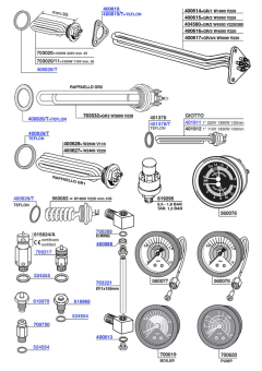 ECM - Elements, boiler components and gauges