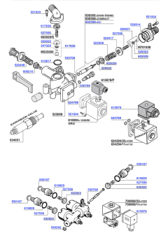 Faema - Water inlet valves 1