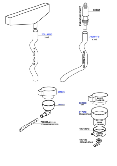 Faema - Expansion valve and drains