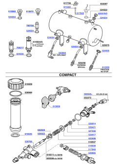 Faema - Boiler components and water inlets