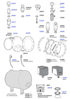 Faema - Boiler components and e61 boilers