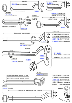 Faema - Elements and thermostats