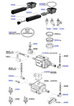Gaggia Baby and Classic parts