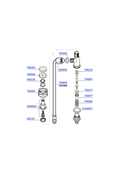 Gaggia - Steam and hot water valves 2